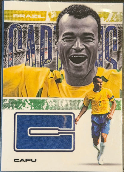 Cafu 4/5 Captions Futera Patch Game Worn