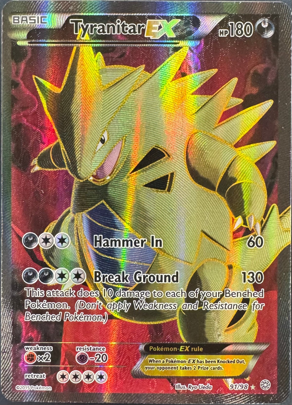 Tyranitar EX 91/98 [Ancient Origins]
