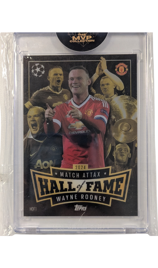 Wayne Rooney Hall of Fame HOF1 [2024-25 Topps Match Attax]