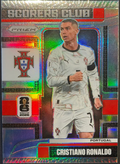 Cristiano Ronaldo Scorers Club Silver Prizm