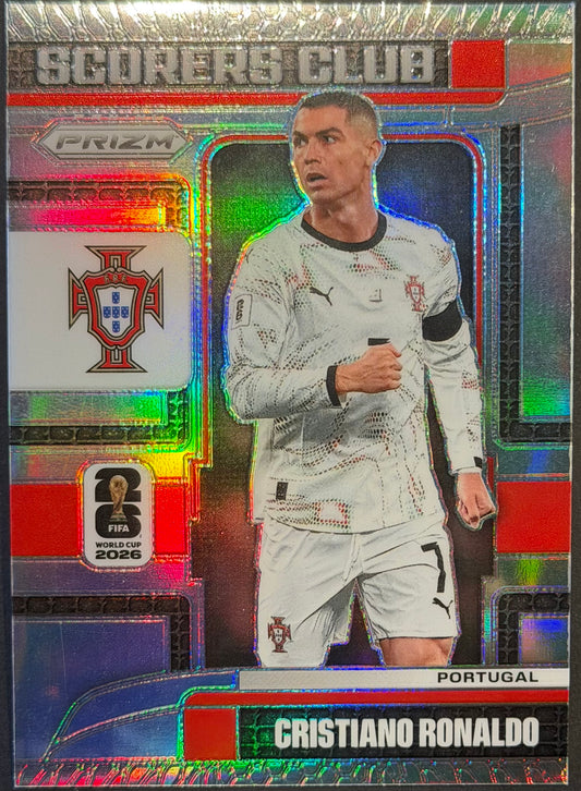 Cristiano Ronaldo Scorers Club Silver Prizm