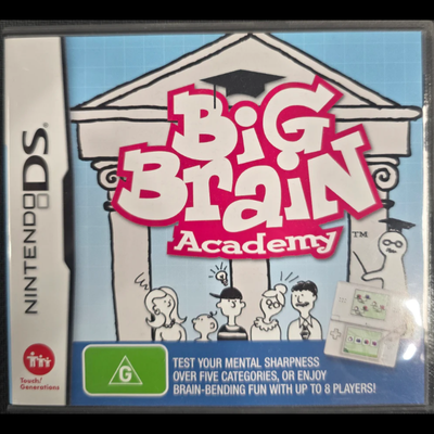 Big Brain Academy Game Nintendo DS DSi 2DS 3DS