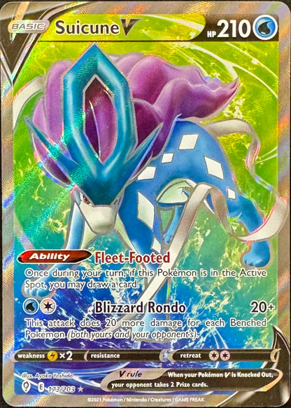 Suicune V 173/203 [Evolving Skies]