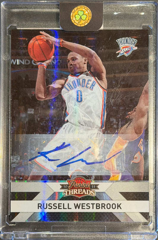 Russell Westbrook Panini threads 26/49 Autograph