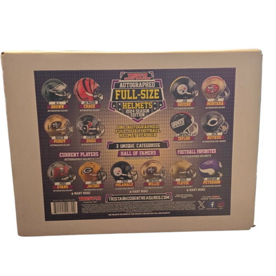 2024 TriStar Hidden Treasures Full-Size Helmets Autographed Helmet