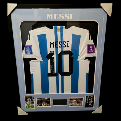 Lionel Messi Autographed Jersey (Beckett Witnessed)