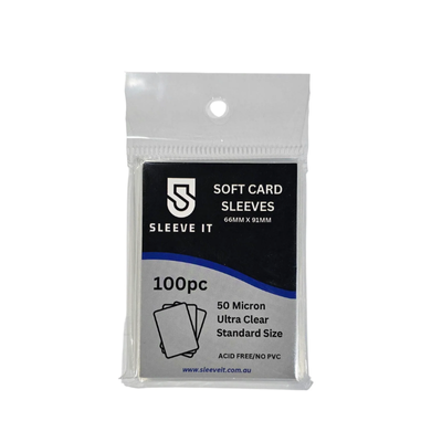 Sleeve-It: Soft Sleeves - 100pk (50 Micron) Regular Size