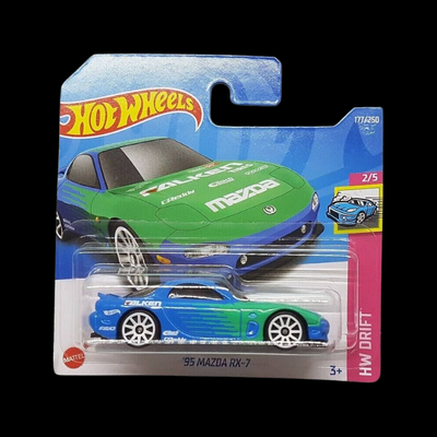 Hot Wheels: '95 Mazda RX-7 Short Card