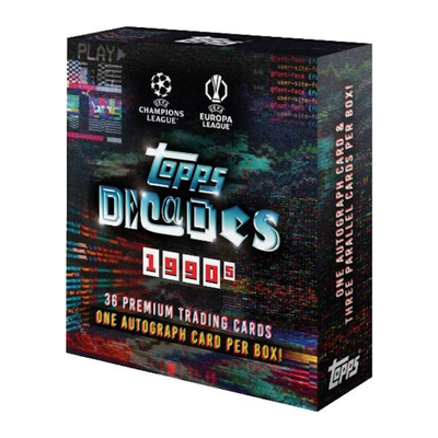 2025 Topps Decades Soccer Hobby Box