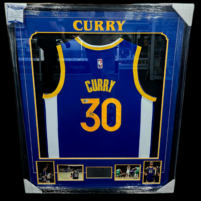 Stephen Curry Autographed Jersey (Beckett Authenticated)