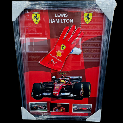 Lewis Hamilton Autographed Replica Racing Glove [Memorabilia Warehouse Authenticated]