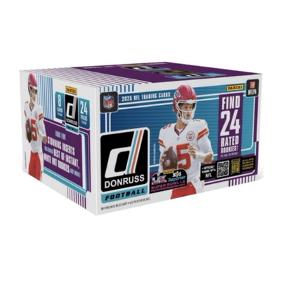 2025 Panini Donruss Football Retail 24-Pack Box