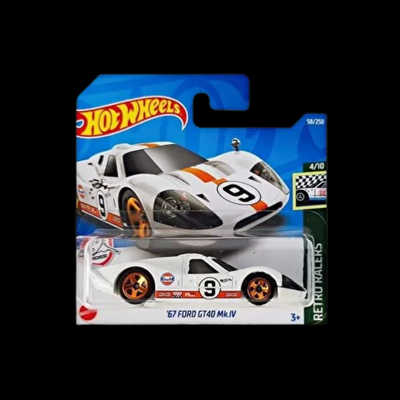 Hot Wheels: '67 Ford GT40 MK.IV Short Card