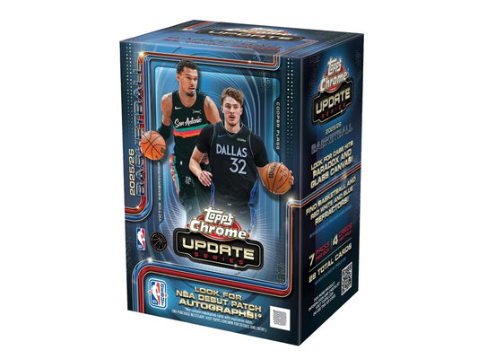 2025/26 TOPPS CHROME UPDATE SERIES BASKETBALL VALUE BOX
