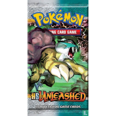 Heart Gold & Soul Silver: Unleashed Booster Pack [Raikou]