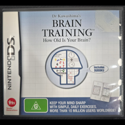 DR KAWASHIMA’S BRAIN TRAINING (G) NINTENDO DS