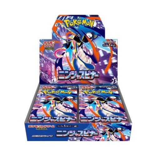 Pokemon Japanese: Ninja Spinner Booster Box [m4]