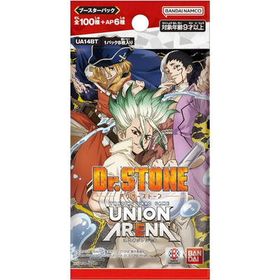 Union Arena: Dr. Stone Booster Pack Japanese
