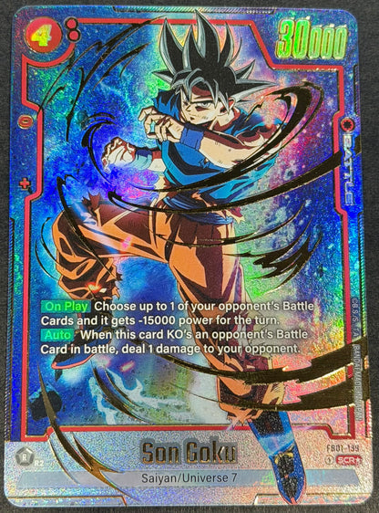 Son Goku FB01-139 Secret Rare Alternate Art