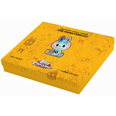 2025 Topps Chrome Labubu 10th Anniversary Hobby Box