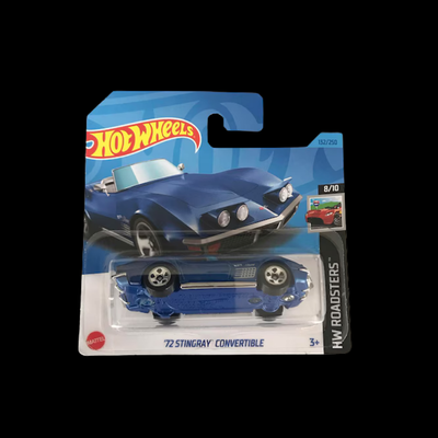 Hot Wheels: '72 Stingray Convertible Short Card