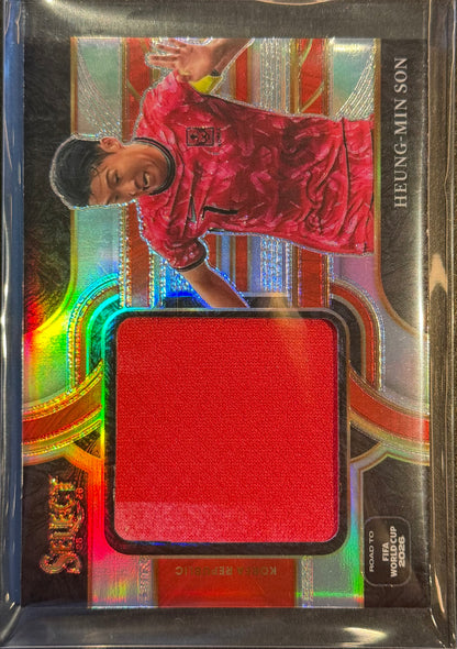 Heung-Min Son Korea Republic #JS-HMS Jumbo Swatches Prizm Panini Select