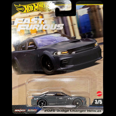 Hot Wheels Premium 2020 Dodge Charger Hellcat Fast and Furious