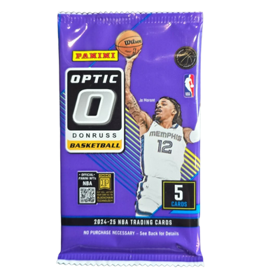 2024/25 Panini Donruss Optic Basketball Booster Pack (5 Cards)