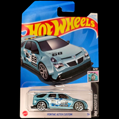 New Hot Wheels Mainline Pontiac Aztek Custom - Int. Card