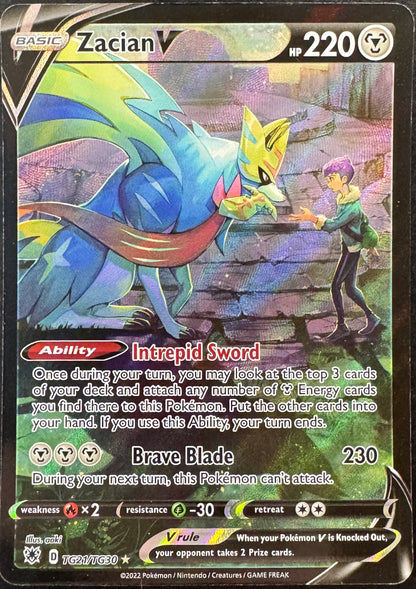Zacian V TG21/TG30 [Astral Radiance]