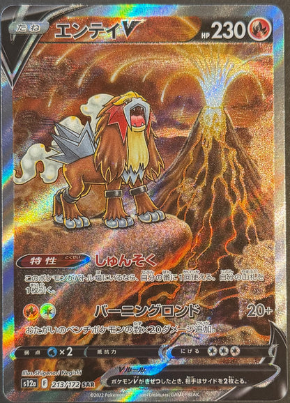 Entei 213/172 SAR VStar Universe Japanese