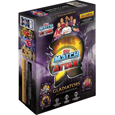 2025/2026 UEFA Topps Match Attax Champion's League Mega Tin *Assorted