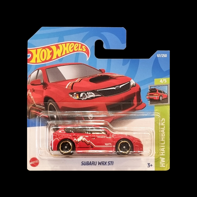 Hot Wheels: Subaru WRX STi Short Card