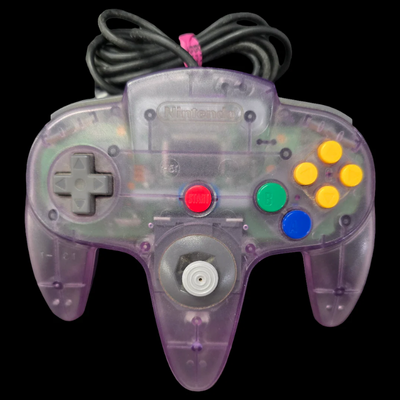 Nintendo 64 Atomic Purple Controller Genuine (used)