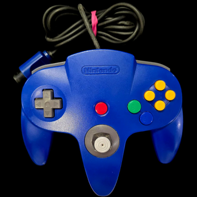 Nintendo 64 Blue Controller Genuine (used)