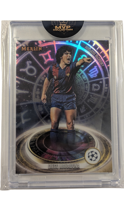 Diego Maradona Ageless Alchemy AA-6 [2023-24 Topps Merlin UEFA Champions League]