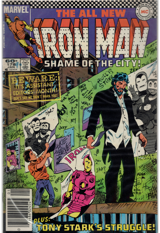 The All New Iron Man #178