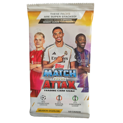 2025/26 Topps Match Attax Booster Pack