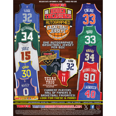 2026 TriStar Hidden Treasure Autographed Jersey Basketball Hobby Box