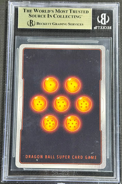 2024 DBS Son Goku FB04-129 Alternate Art Secret Rare SCR* Becket 9.5