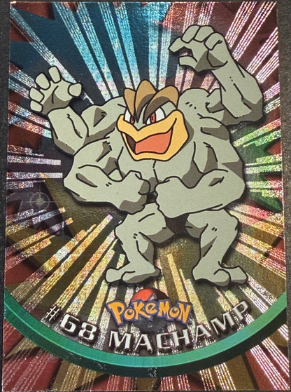 Pokemon Topps - Machamp #68 Holo