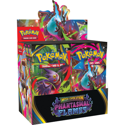 Mega Evolution: Phantasmal Flames Booster Box (Pre-Order Est. 14 Nov.)