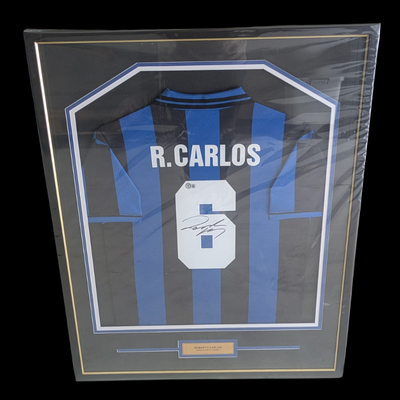 Roberto Carlos Signed Jersey Beckett Certified