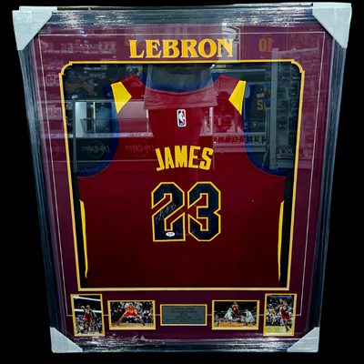 LeBron James Autographed Jersey (PSA Authenticated)