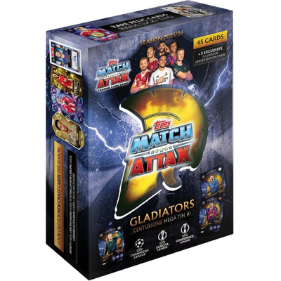 2025/2026 UEFA Topps Match Attax Champion's League Mega Tin *Assorted
