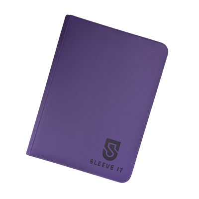 Sleeve-It: 9 Pocket Binders [Assorted Colours]