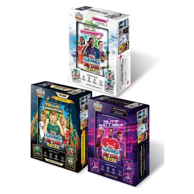 Topps Match Attax Extra UEFA Club Competitions 2025/2026 Edition Trading Cards Mega Tin Assorted
