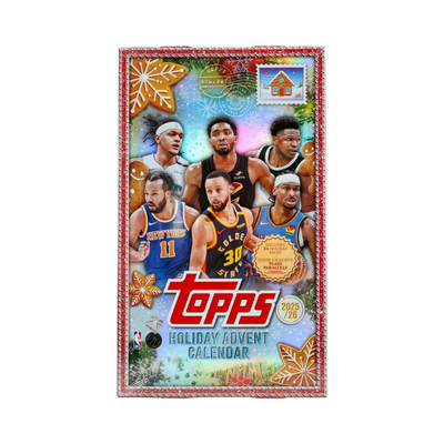 2025/26 Topps Holiday Basketball Countdown Calendar Box