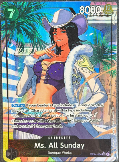 Ms. All Sunday OP14-084 Alternate Art