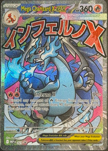 Mega Charizard ex 023 Black Star Promo